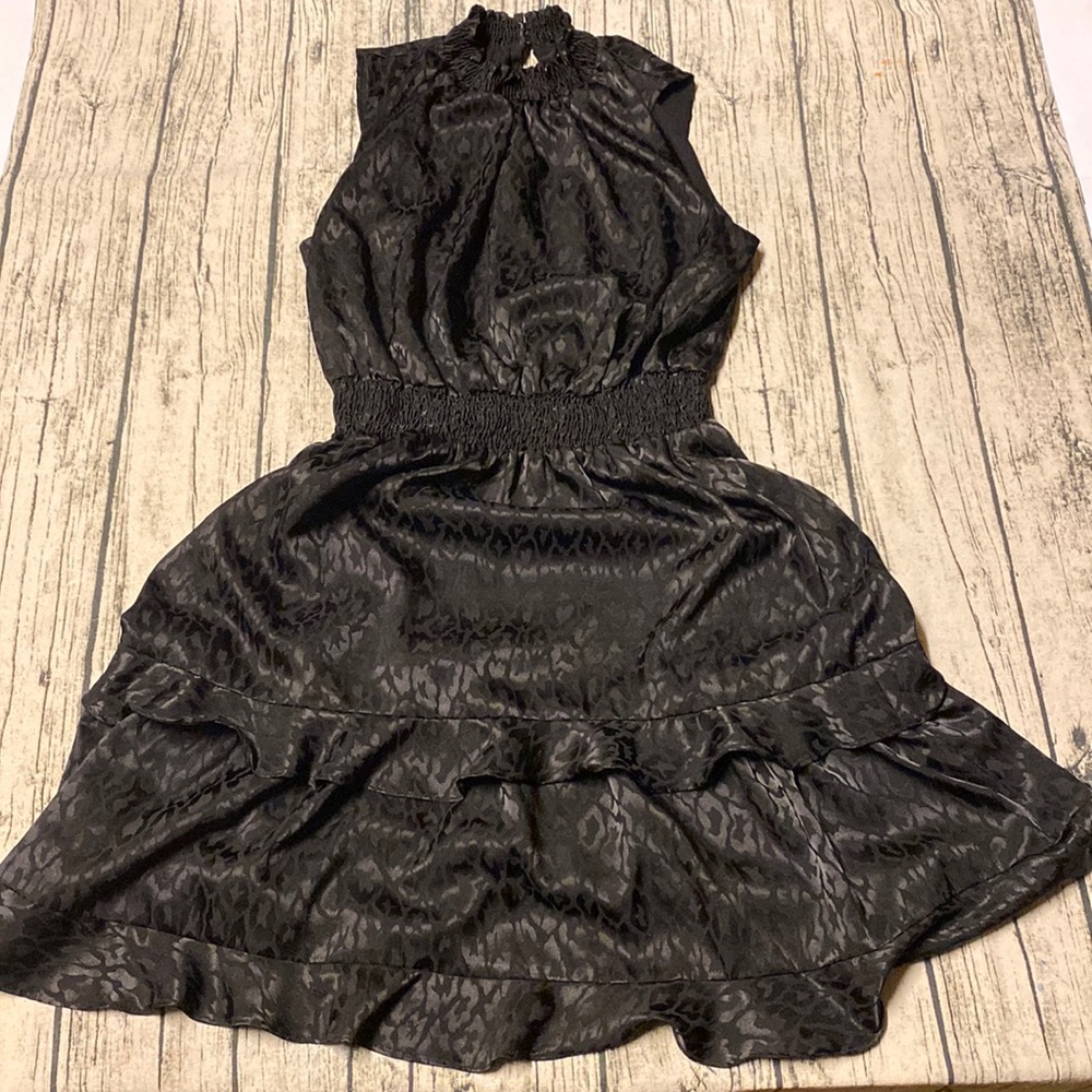 Emma & Michele black dress